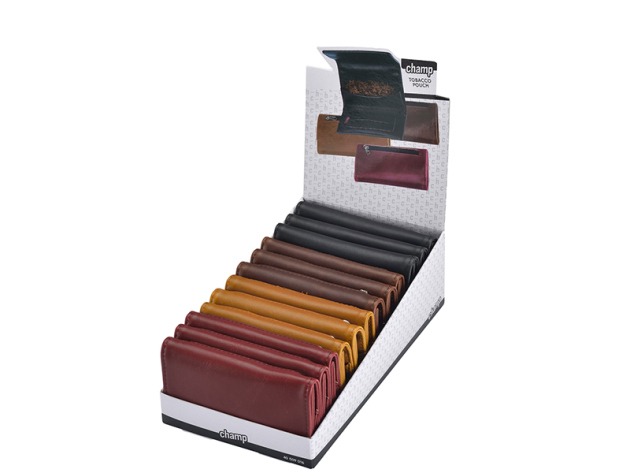 Tabakbeutel "Sili Tob." 4-fach sortiert, 12er Display