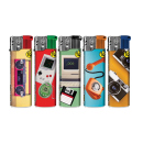 Elektrofeuerzeuge "RETRO" ; 50er Display*