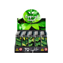 Elektrofeuerzeuge "TROPICAL LEAVES" 50er Display