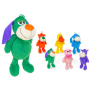 Pl&uuml;sch Tiersortiement, ca. 23/30cm, 6-fach...