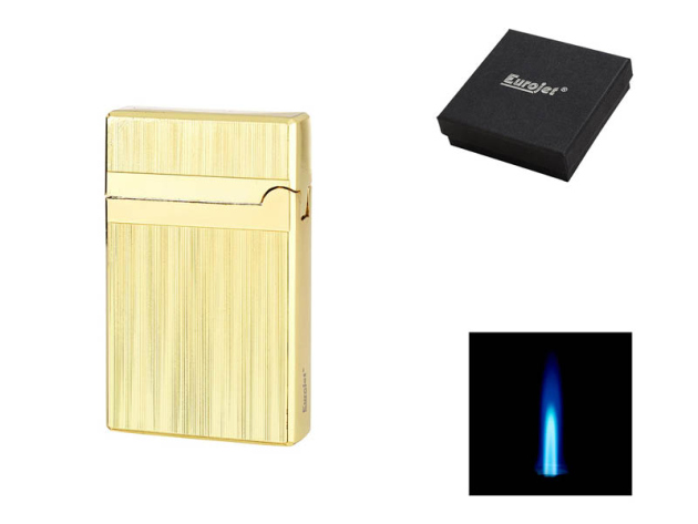 Sturmfeuerzeug Angel Metall "Milan" Jet, goldfarben