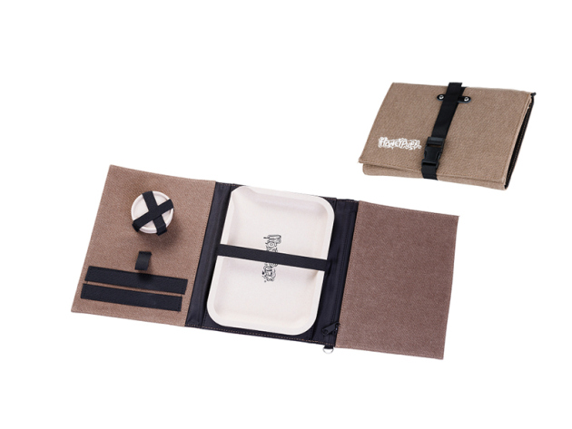 Hand Pipes-Set (Pipe: L 8,3cm / Grinder: Ø 5cm)