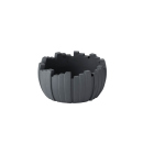 Aschenbecher "Zement" schwarz,...