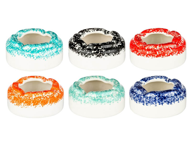 Windaschenbecher "Angelo Keramik" farbig, Ø11,5 cm, H.5 cm, 6er Set