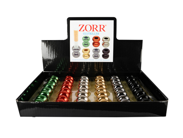 Glutkiller "Zorr"Aluminium, 24er Display