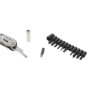 Multitool 24-in-1 Mini-Werkzeugen; Messer, Zangen & 11 Bits Multi-Tool mit Etui; silber; UVP: 9,90 Euro