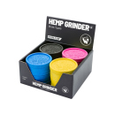 Hemp Grinder "Trance Leaf", 2-tlg.:...