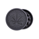 Hemp Grinder "Trance Leaf", 2-tlg.: &Oslash; 55...