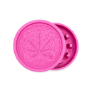Hemp Grinder "Trance Leaf", 2-tlg.: Ø 55 mm; einzeln