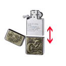 Benzinfeuerzeuge "Eagle & Bike"; 12er Display