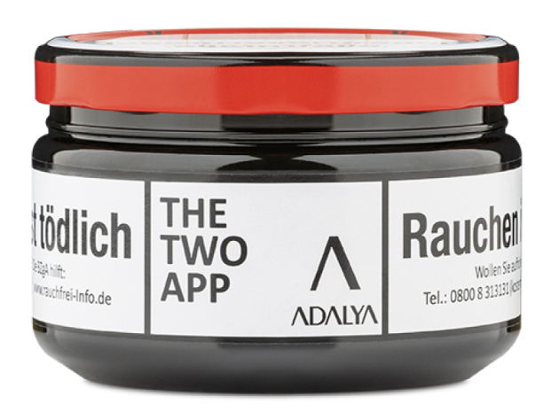 Adalya Pfeifentabak - The Two App (Doppelapfel) - Dry Base - 100g