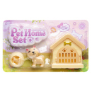 Hund mit Haus und Napf, einzeln