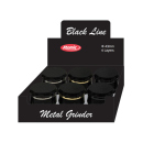 Grinder "Black Line Color Ring", 4-tlg....