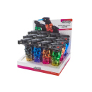 Sturmfeuerzeuge Blue Flame "Anodiz Skull", 12er...