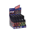 Stabfeuerzeuge Colorflame "Leaves", 50er Display