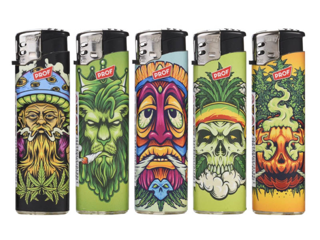 Elektrofeuerzeuge "SMOKE", 50er Display