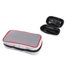 Pfeifentasche "Angelo", grau-rot...