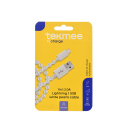 Tekmee Ladekabel USB-C auf Lightning, 2.0A;...