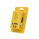 Tekmee Ladekabel USB-C auf Lightning, 2.0A; weiß, 1m; Perlenkabel