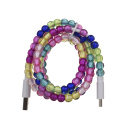 Tekmee Ladekabel USB-C auf Type-C, 2.0A; bunt, 1m;...