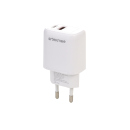 Tekmee Netzstecker Type-C + USB,  12W, Wand Charger; weiß