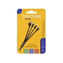 Tekmee Ladekabel All IN ONE; schwarz; f&uuml;r den...