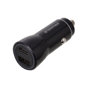 Tekmee KFZ-Adapter Port A+C; schwarz