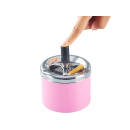 Drehaschenbecher  "Pink"; Ø 9,2 cm; 4-fach sortiert; 6er Display