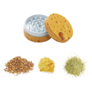 Grinder "Yummy" Kunststoff, 2-tlg., 4-fach sortiert, Ø 5 cm, 12er Display