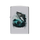 Zippo Feuerzeug - Fish and Boat
