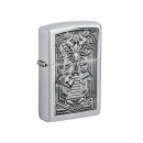Zippo Feuerzeug - Pinball Machine Emblem Silber