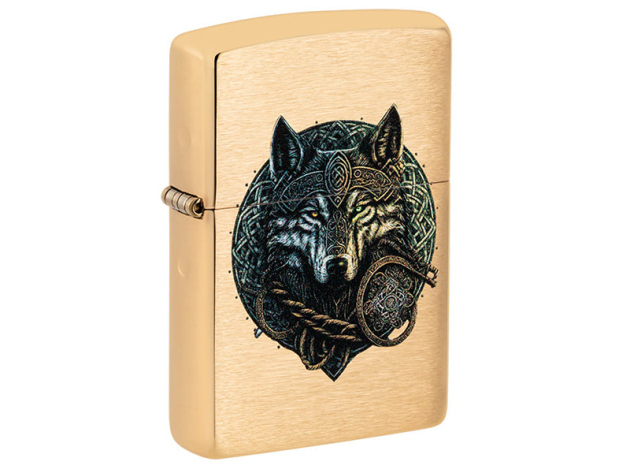 Zippo Feuerzeug - Wolf Warrior