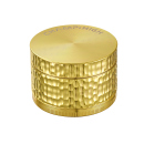 Grinder "Gehämmert" 4-tlg., 4-fach sortiert, Ø 5,2 cm, 12er Display