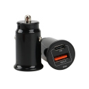 Tekmee KFZ-Adapter USB A+C, schwarz, 20W