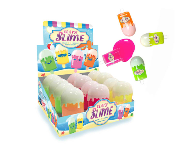 ICE and POP slime Schleim, 4-fach sortiert, 12er Display