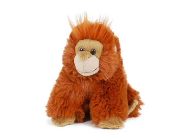 Plüsch Orang-Utan, Höhe 13cm, einzeln