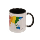 Becher, Colorful World, ca. 8 x 8 x 9,5 cm, Steingut,...