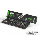 Gizeh Black King Size Slim + Active Filter Black 6mm 16 Hefte je 34 Blatt + 16 Tips