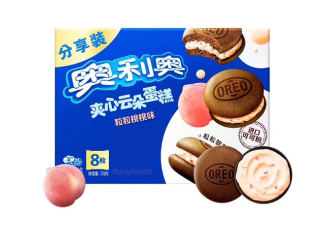 Oreo Cloud Cake Peach - 176g, einzeln