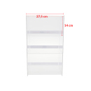 Verkaufsdisplay aus Acryl für IVG E-Shishas; 3-stöckig