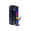 Glasbong "Leaves 37-3" Black Leaf, Höhe...