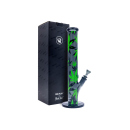 Glasbong "Leaves Green" Black Leaf, Höhe...