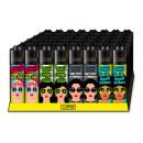 Clipper Large NEON LEAVES#2, 48 Display