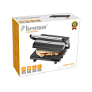 Bestron Kontaktgrill/ Sandwichmaker 700 Watt, - schwarz; UVP: 24,95 Euro