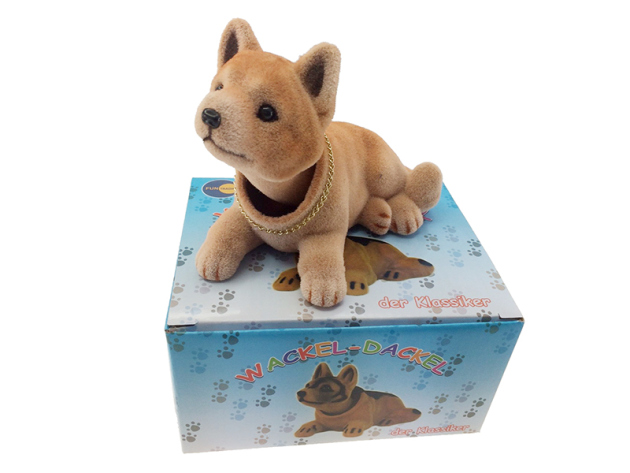 Wackel-Hund; Länge 15cm