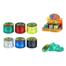 Grinder "Hanfblatt" Kunststoff 4-tlg.  Ø...