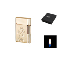 Metallfeuerzeug Gender, goldfarben mit Gravur