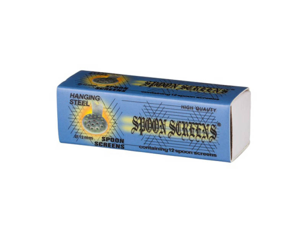 Einhängesiebe Stahl Blau, Ø 12 mm, 12er Schachtel