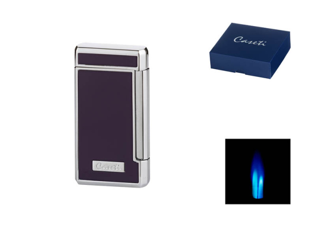 Zigarrenfeuerzeug "Caseti" Cigar, graubeige, 2er Jet-Flame