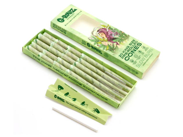 G-ROLLZ "Colossal Dream" Organic Gerren Hemp - 20 KS Cones